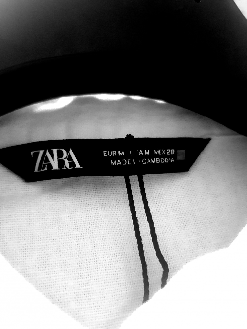 Платье - рубашка  Zara,  размер М