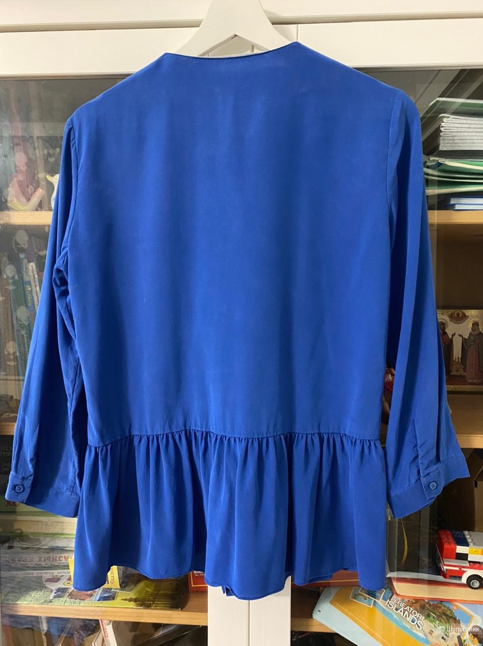 Шёлковая блуза SCHUMACHER, р-р 44 ит (44-46)