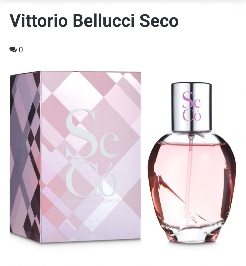 Парфюмированная вода Vittorio belucci seco, 100 ml
