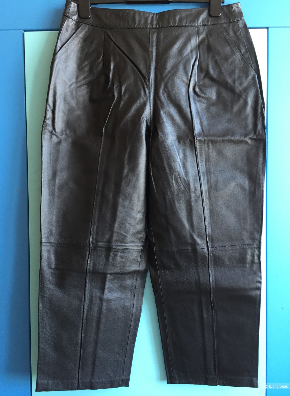 Кожаные брюки ASOS UK 14, EU 42, US 10, RU 48-50-52
