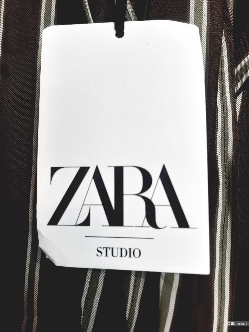 Платье рубашка Zara Studio, размер S/M