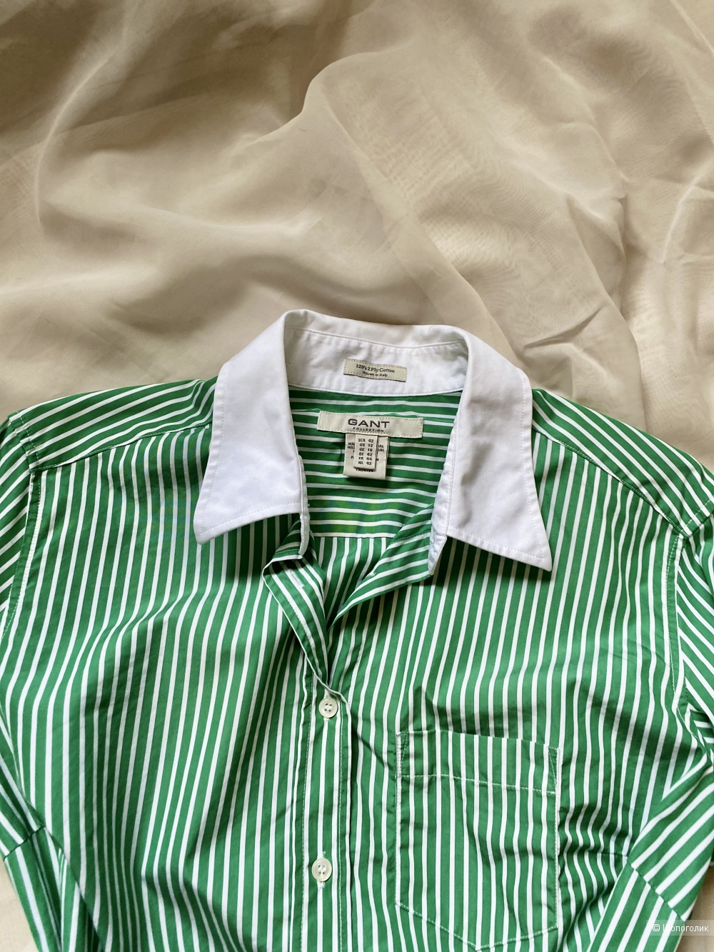Рубашка Gant, размер M-L