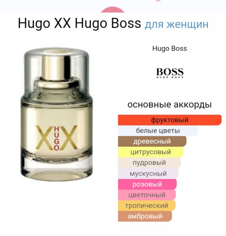 Hugo Boss XX Woman, edt 40 из 60 ml