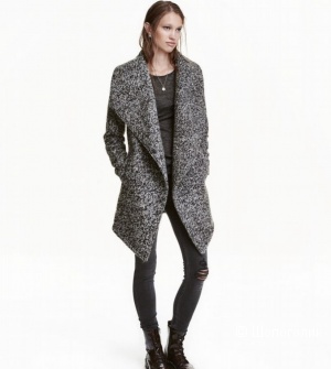 Пальто шерстяное H&M, р.36 eur