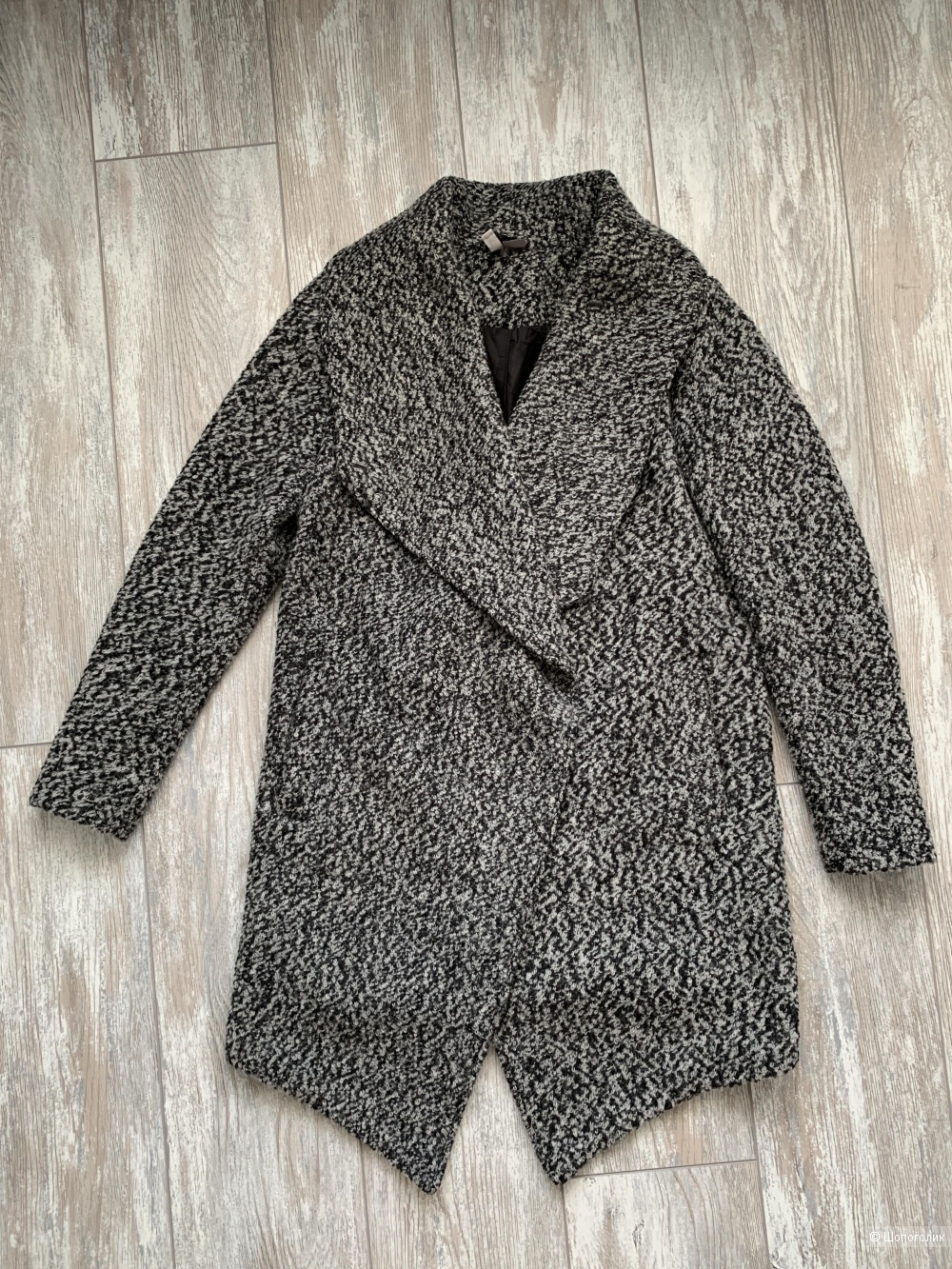 Пальто шерстяное H&M, р.36 eur
