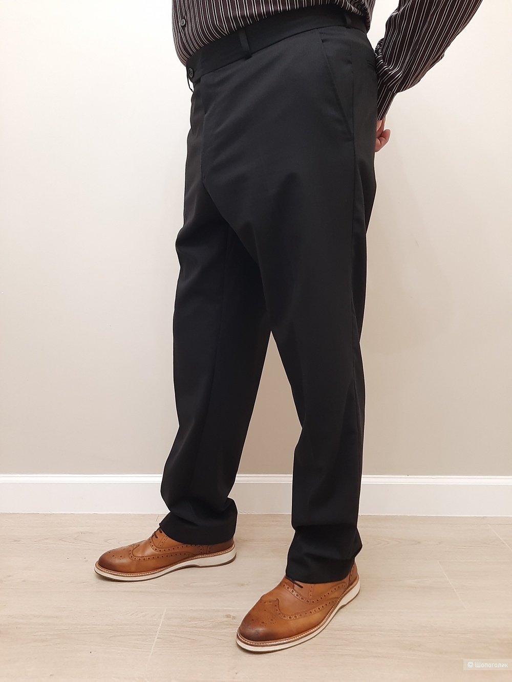 Мужские шерстяные брюки Carl Gross  54