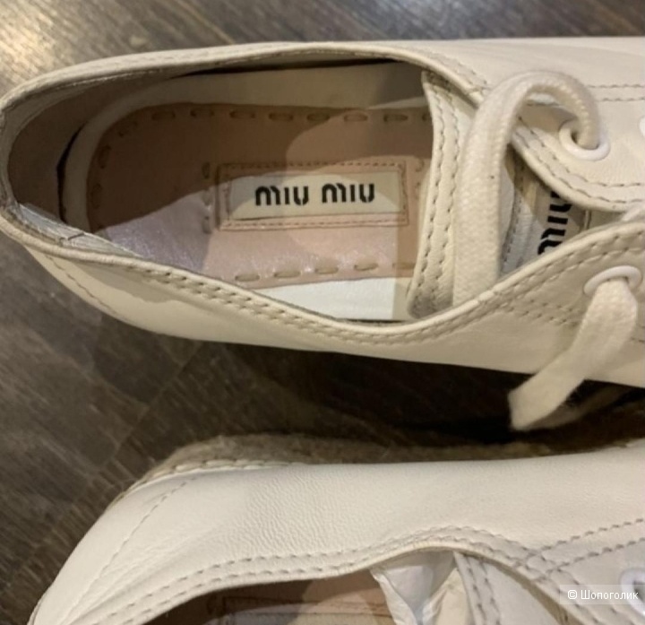 Эспадрильи Miu Miu, размер 37,5