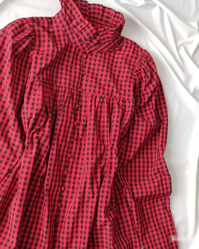 Платье-рубашка  H&M оверсайз (48-52 рр.)