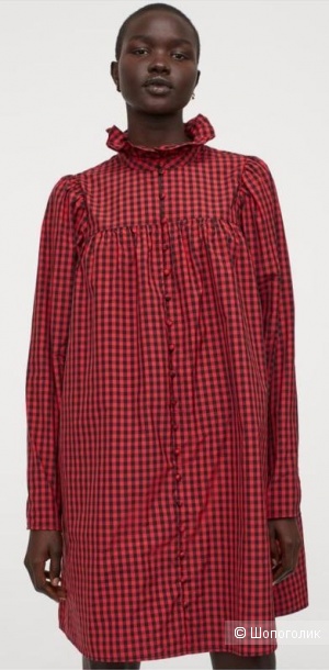 Платье-рубашка  H&M оверсайз (48-52 рр.)
