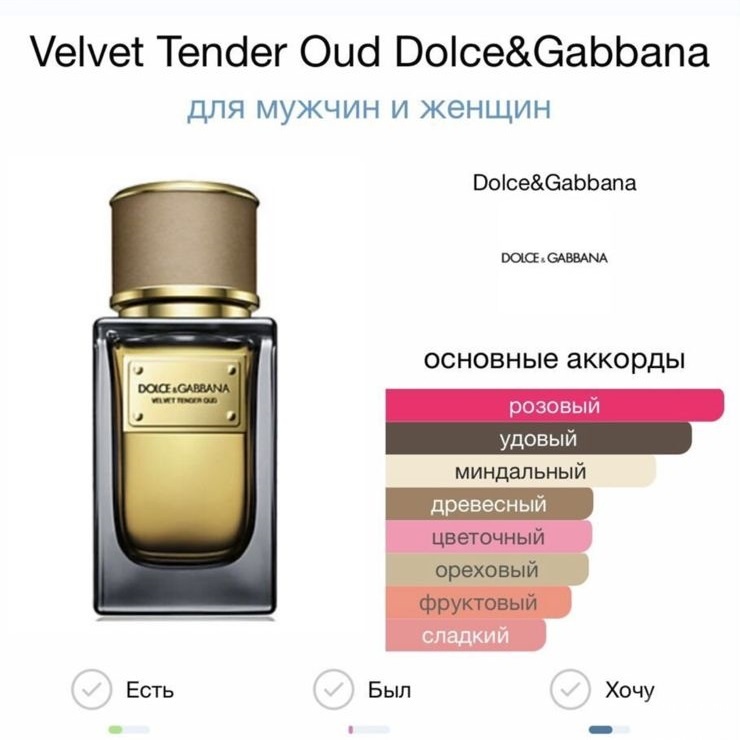 Парфюм Dolce&Gabbana Velvet tender Oud 50мл