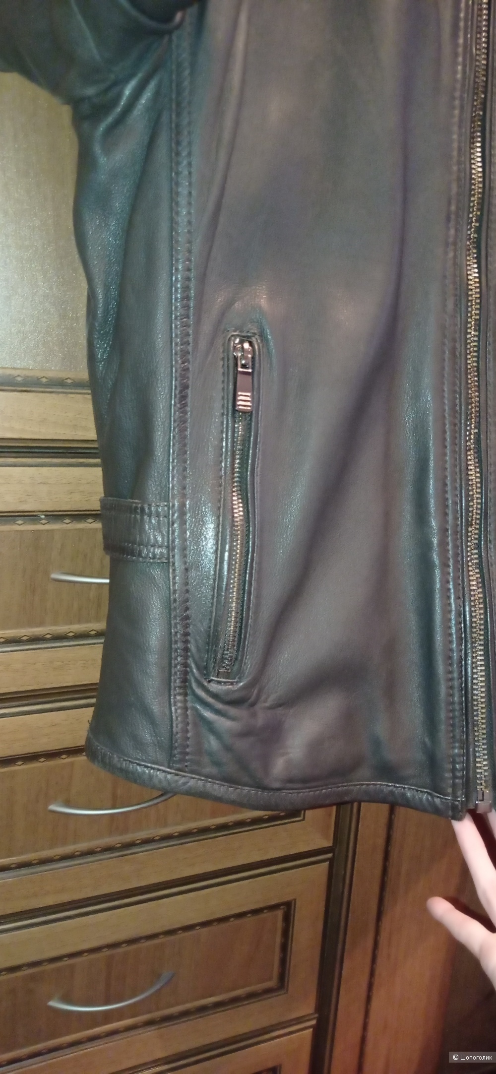 Куртка кожаная Jörg Weber 52/54 размер