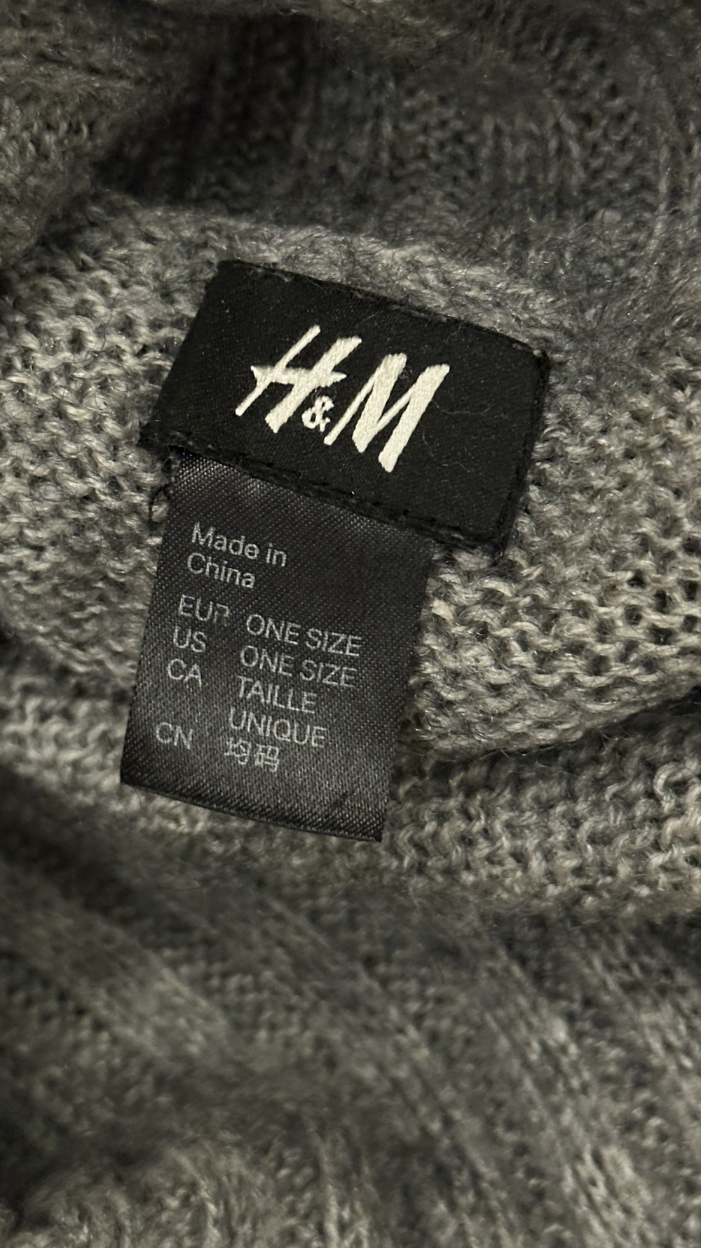 Пончо H&M one size