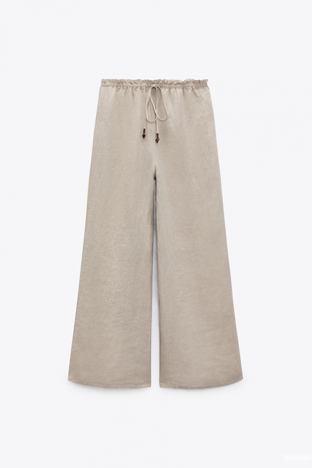 Льняные брюки Zara/M