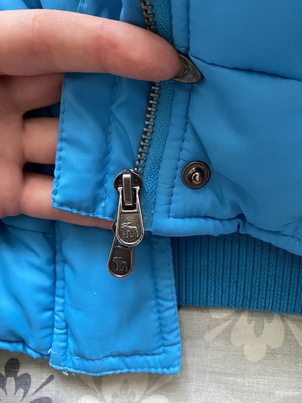 Жилет abercrombie & fitch голубой s размер