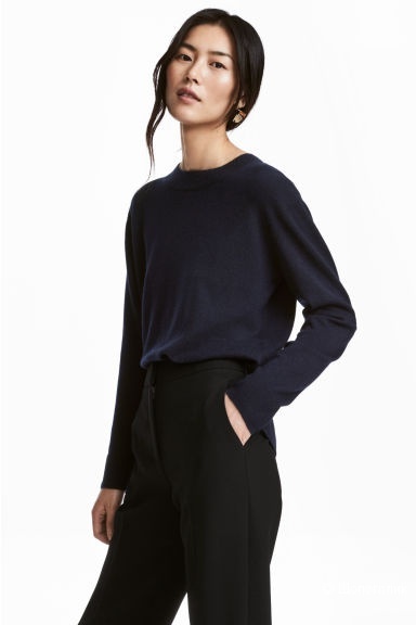Шерстяной пуловер H&M/L