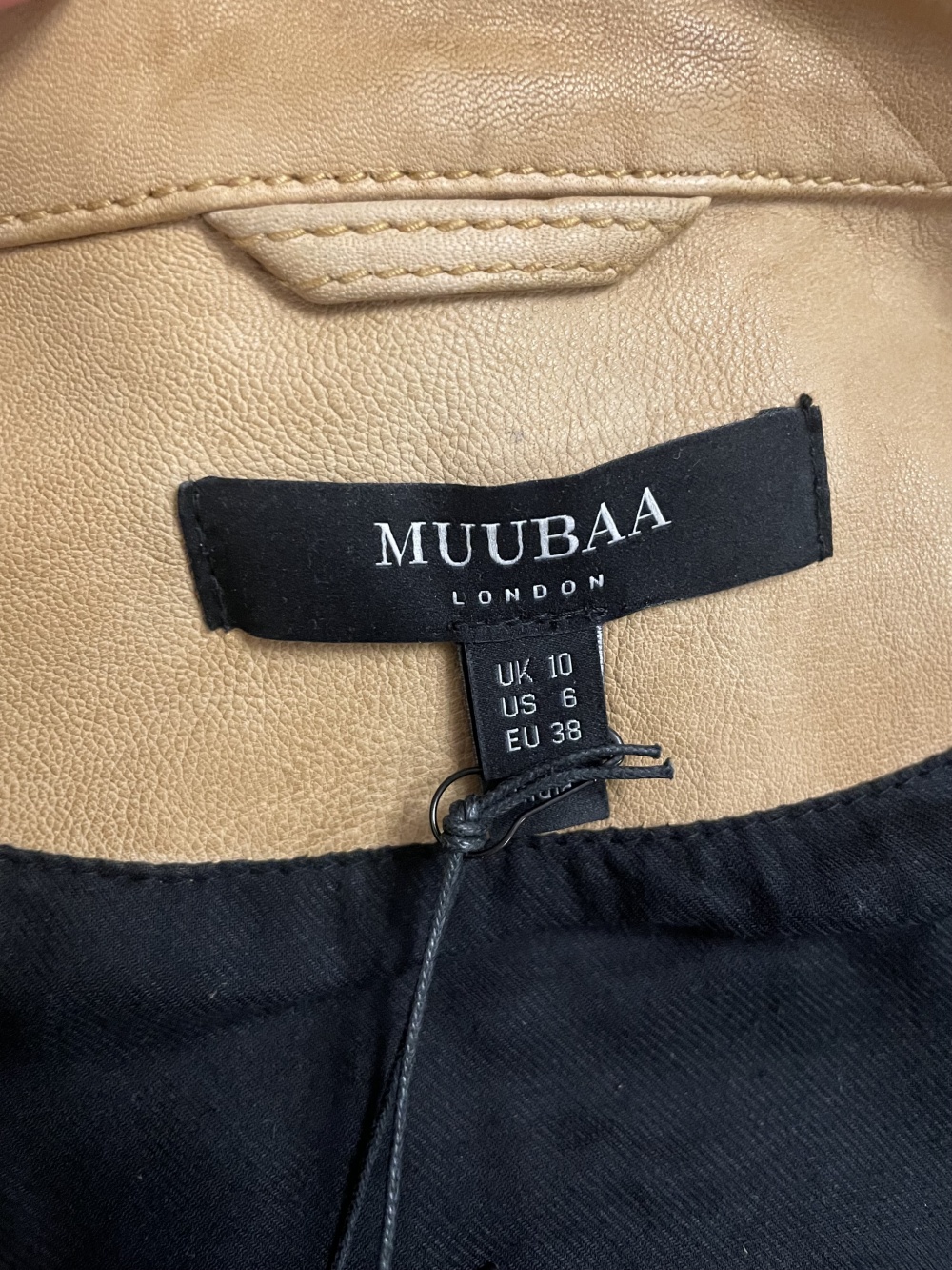 Куртка кожаная Muubaa, 10 UK (40-42)