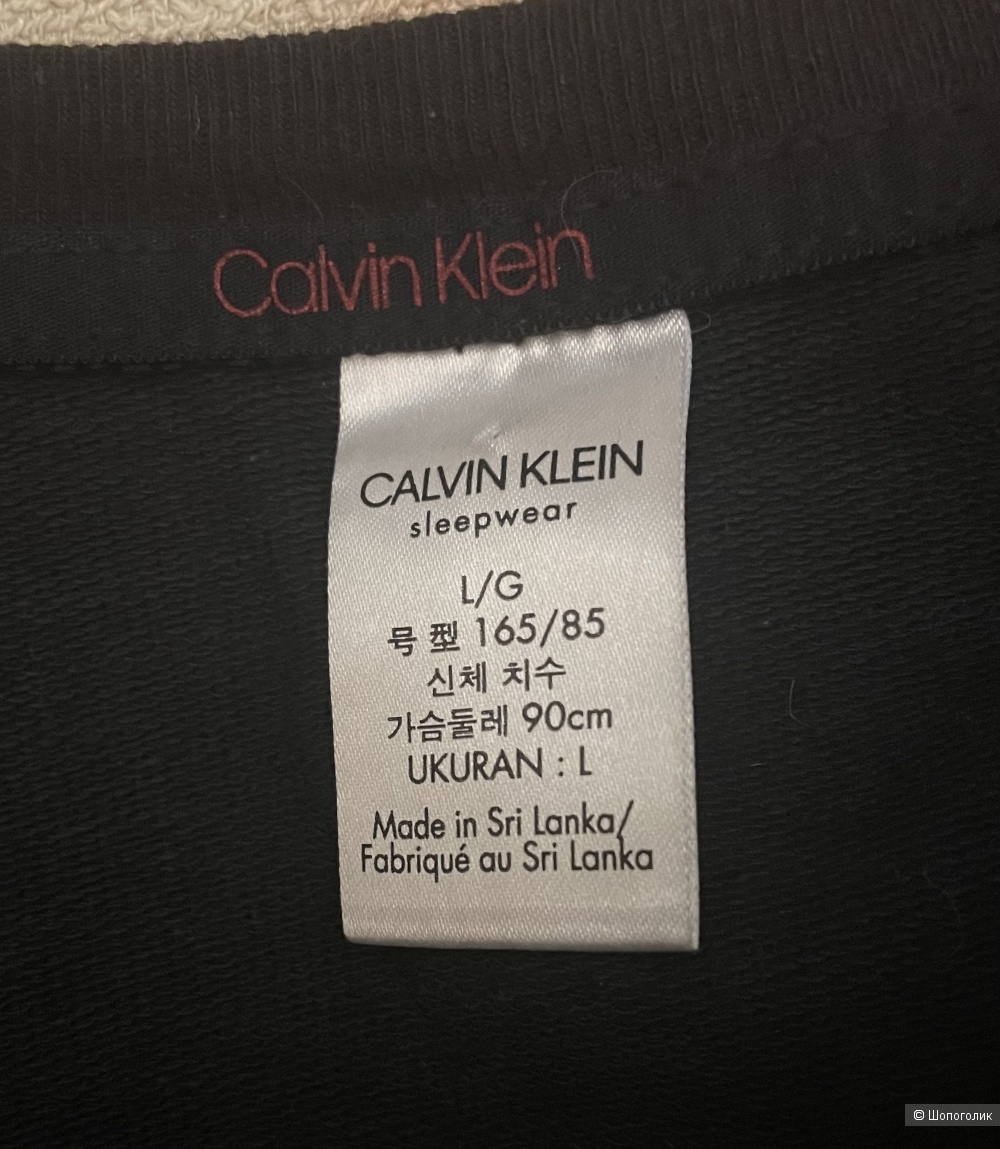 Худи Calvin Klein размер L или оверсайз