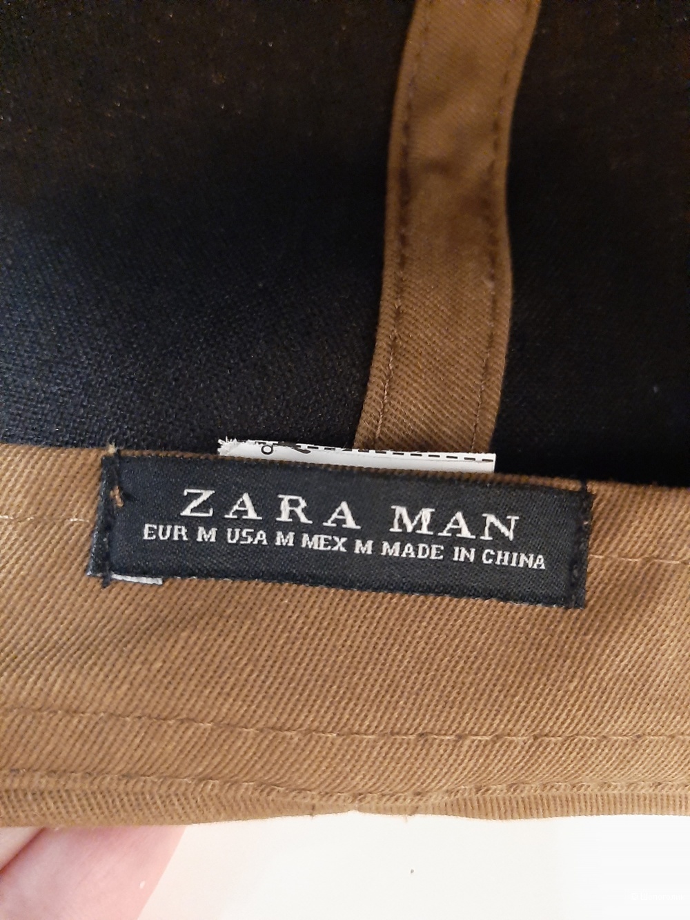 Хлопковая кепка ZARA мужcкая