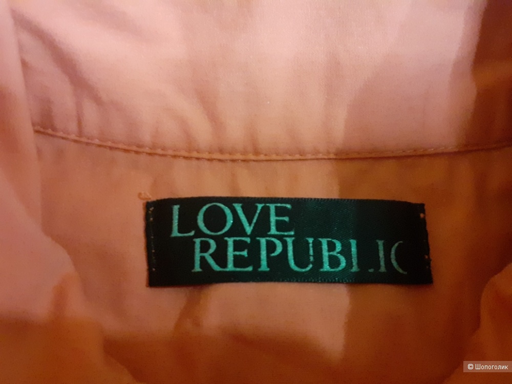 Блузка женская коралловая Love Republic размер 42