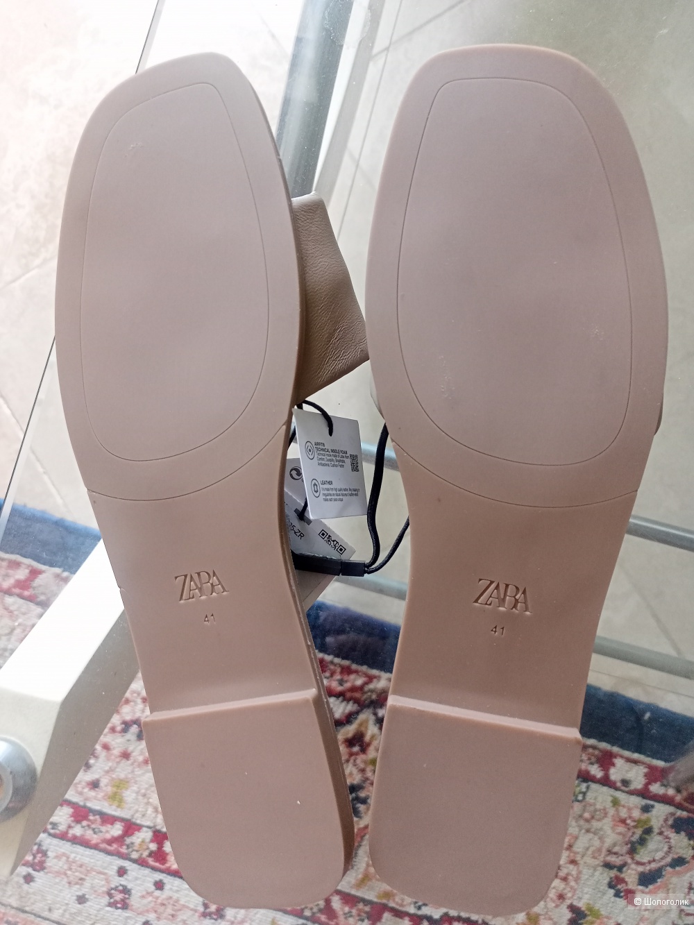 ZARA новые сандалии 41 размер