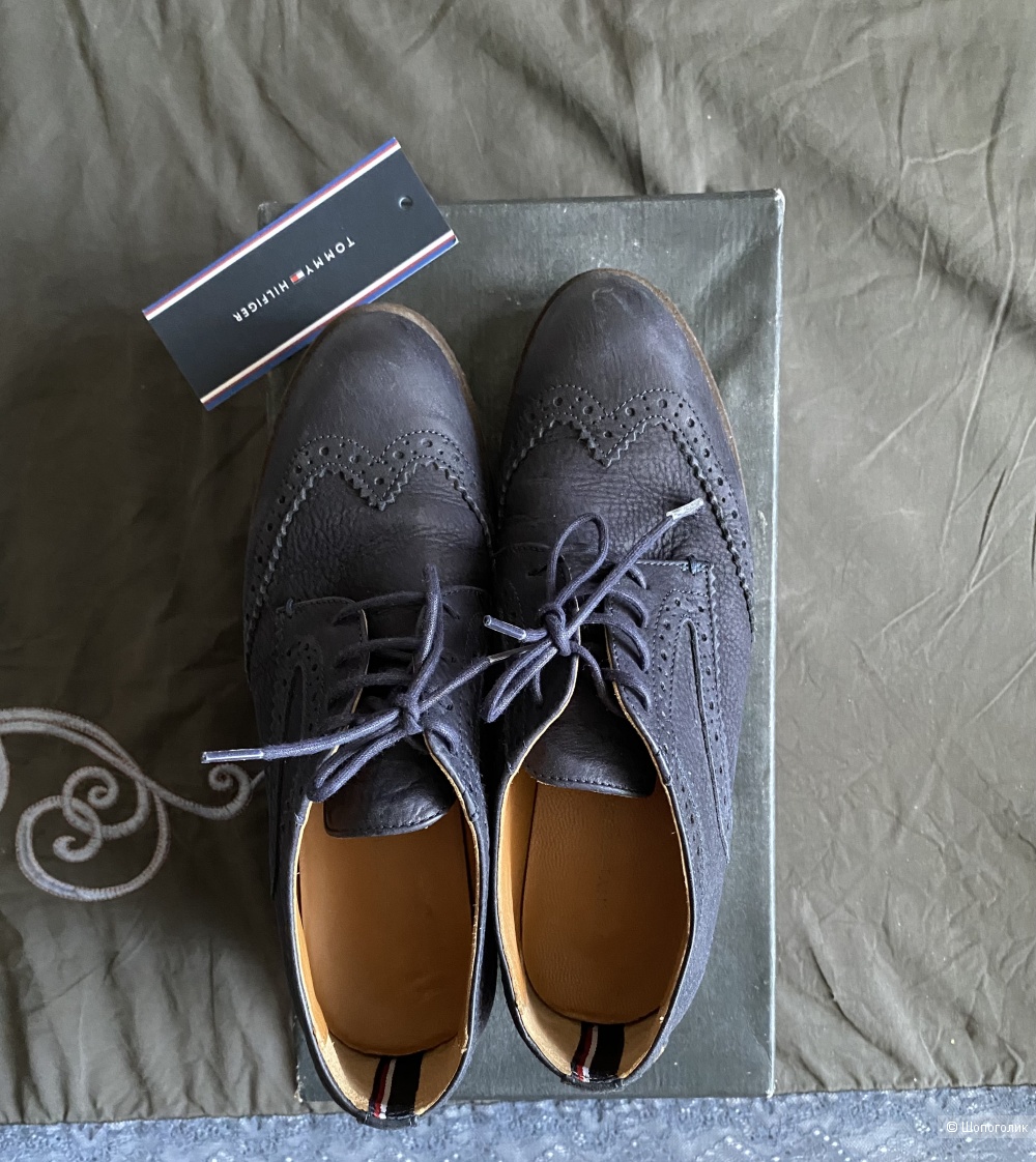 Оксфорды ботинки Tommy Hilfiger 37 размер синие