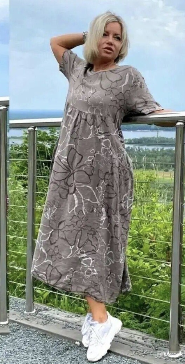 Платье лен puro lino, 46-52