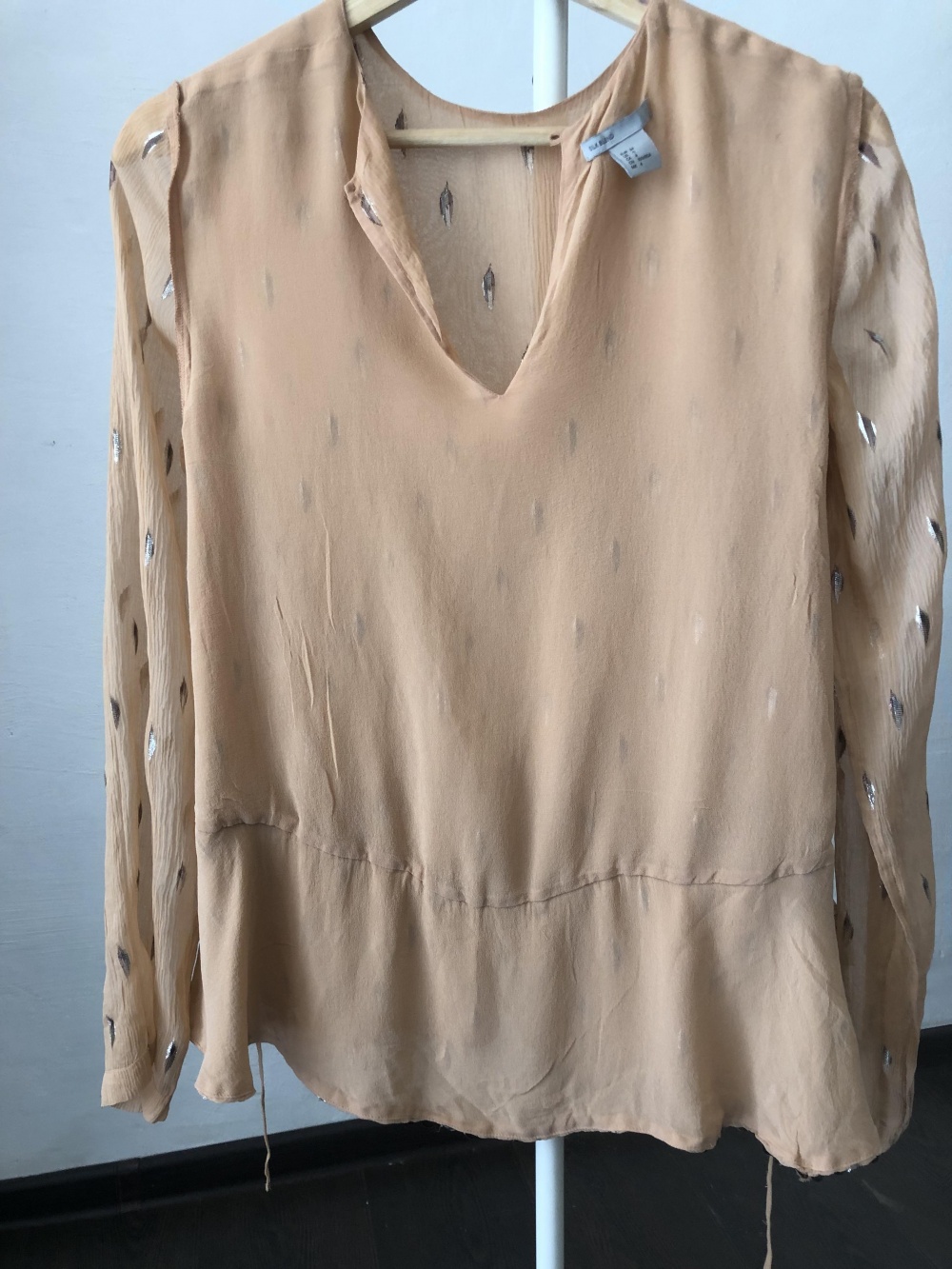Шелковая блуза H&M (EUR 34, RUS 40)
