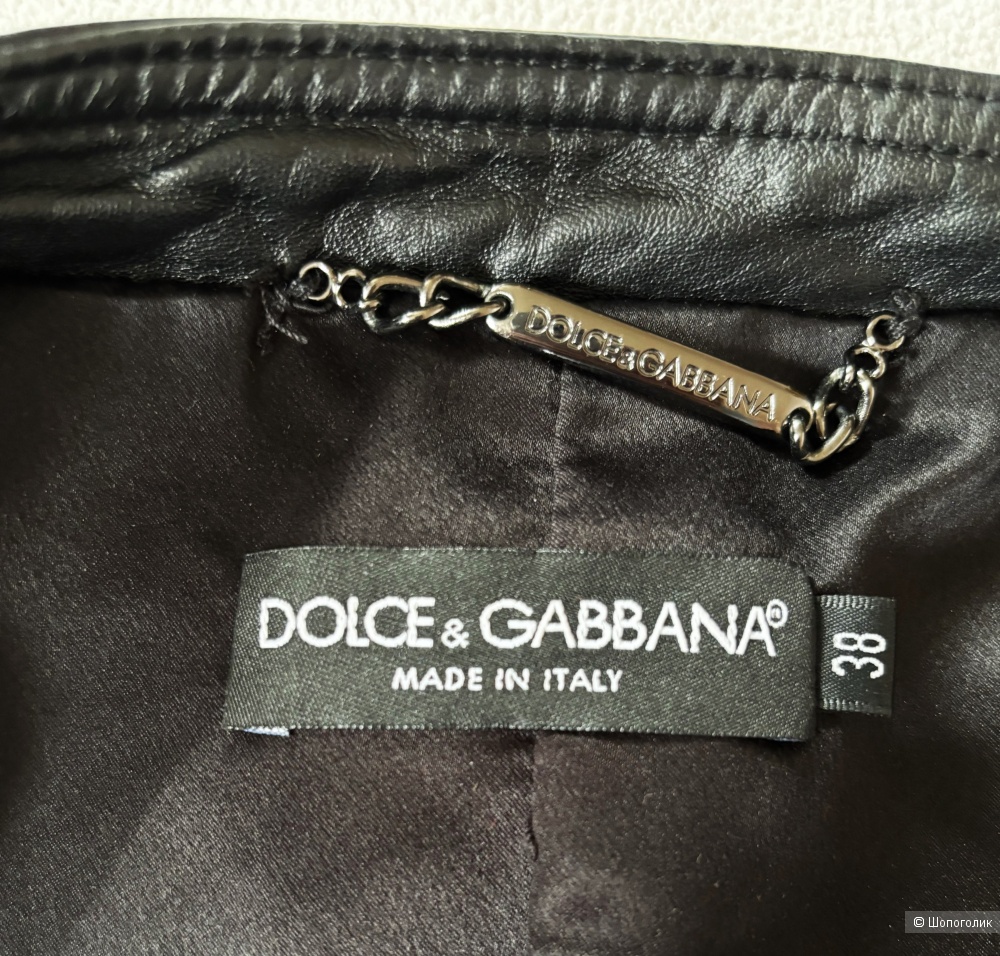 Кожаная куртка DOLCE&GABBANA 38It (40-42Rus)