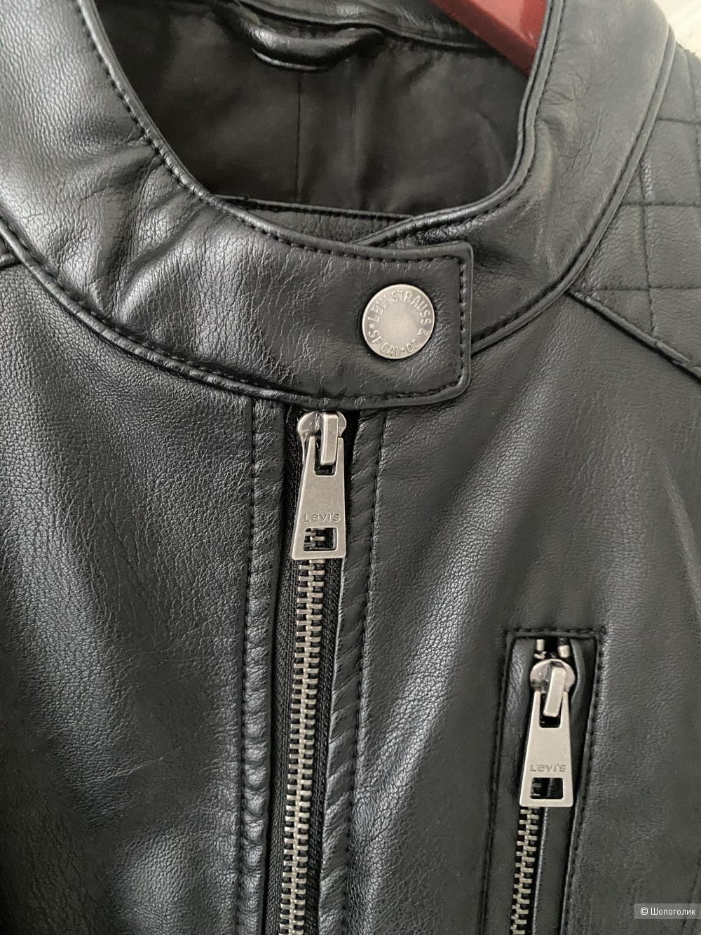 Куртка кожаная Levi’s, размер S
