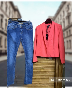 Комплект джинсы Bimba &Lola+ пиджак- 44-46-48