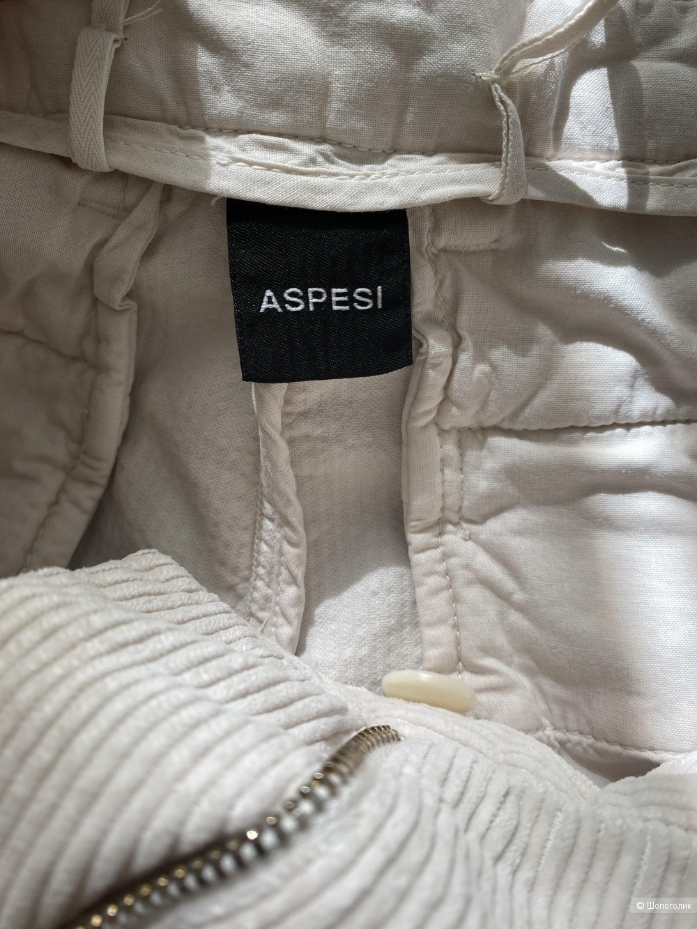 Вельветовые брюки Aspesi, размер 36