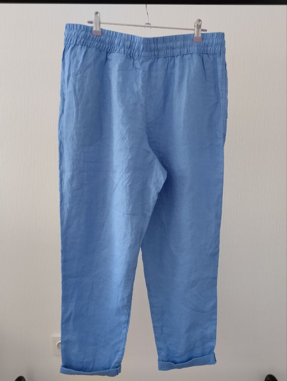 Новые льняные брюки HM Premium / 50 - 52