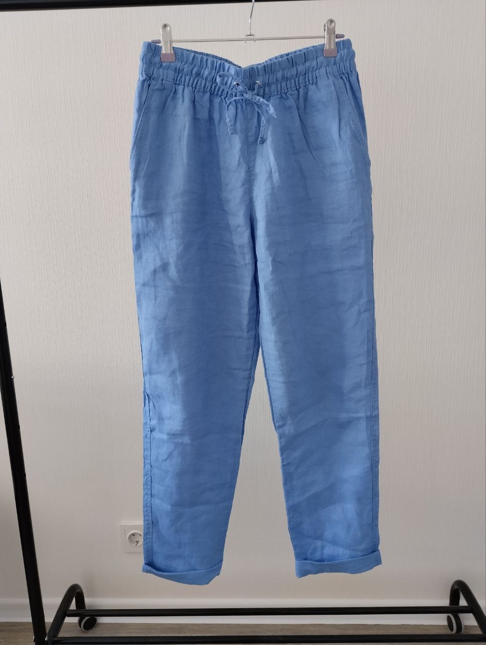 Новые льняные брюки HM Premium / 50 - 52