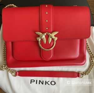 Pinko Love Bag сумка, новая, оригинал, натуральная кожа, 29 см.
