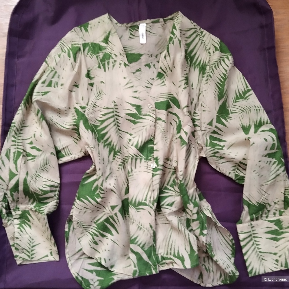Комплект  Mango, 100% хлопок, шорты + блузка, размер XS-S