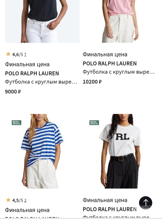 Футболка Ralph Lauren Sport р. М