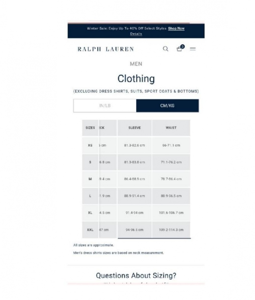 Набор футболок Ralph Lauren, L/XL