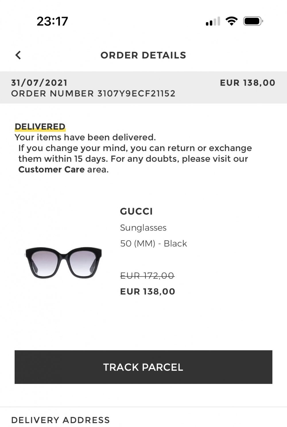 Очки Gucci GG0029S 50-22-140