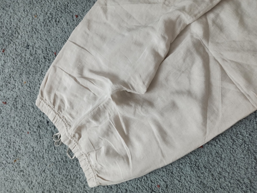 Новые льняные брюки палаццо HM / 44 - 46