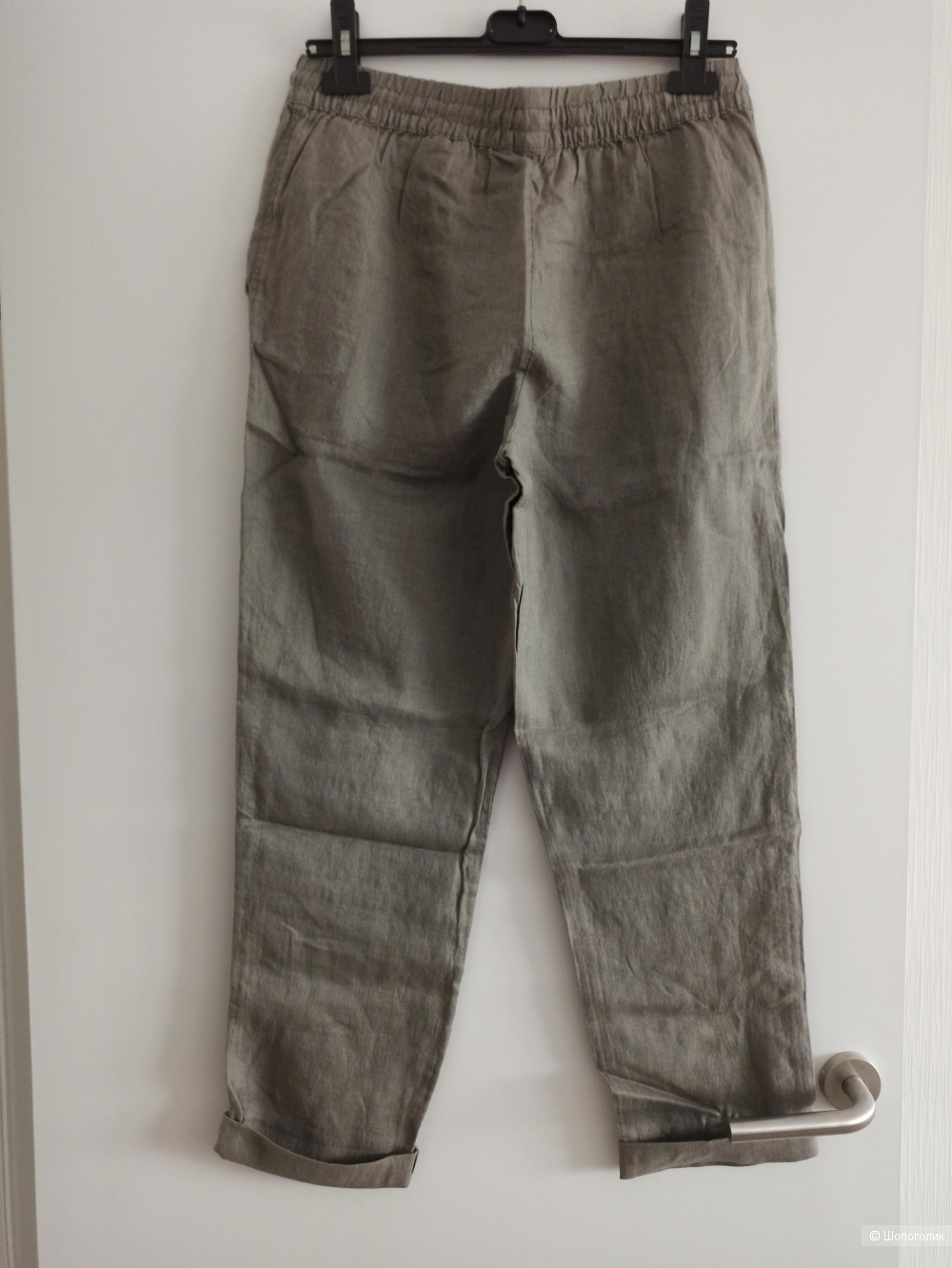 Льняные брюки HM Premium / 48 - 50