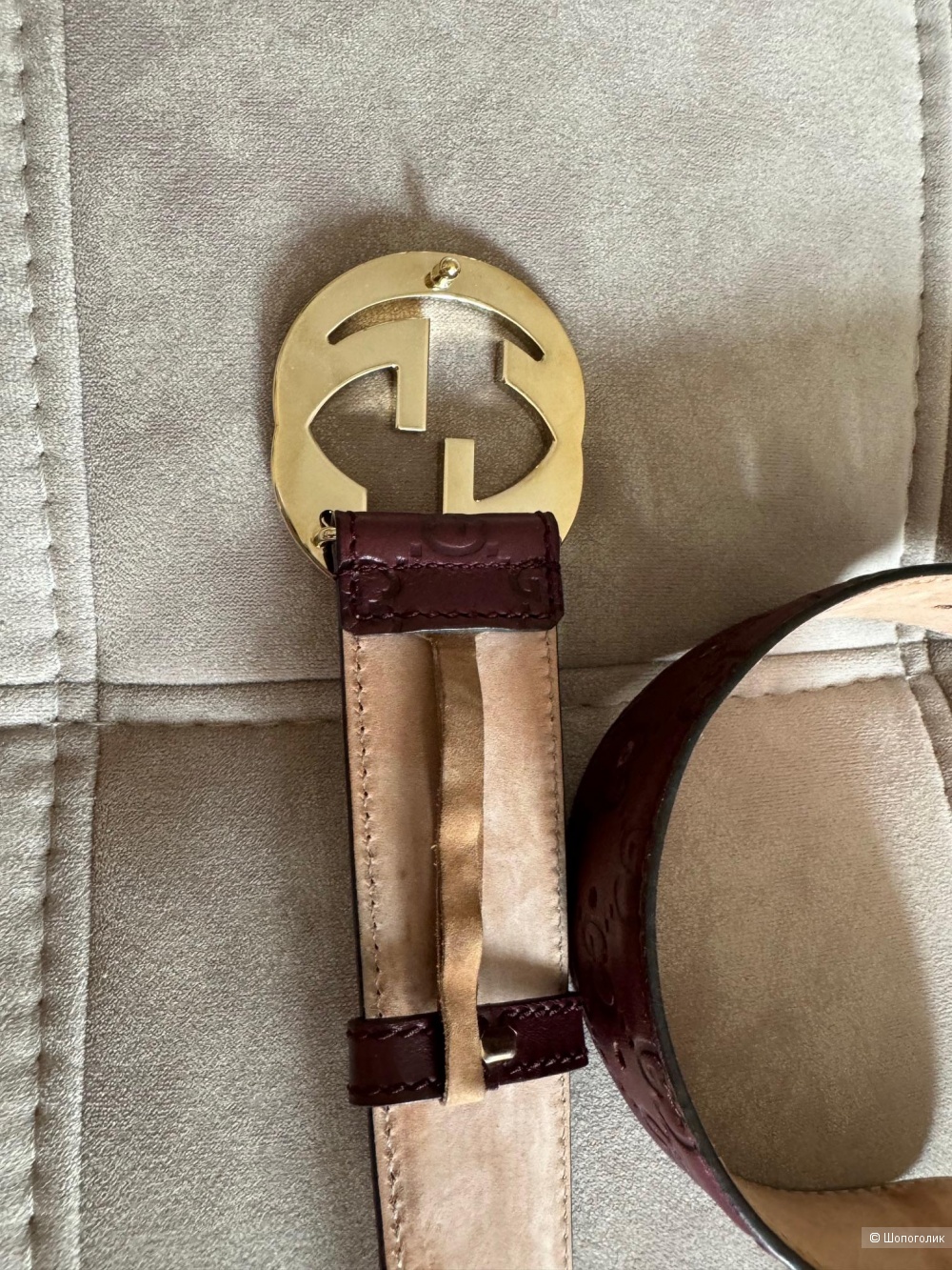 Ремень GUCCI размер 85