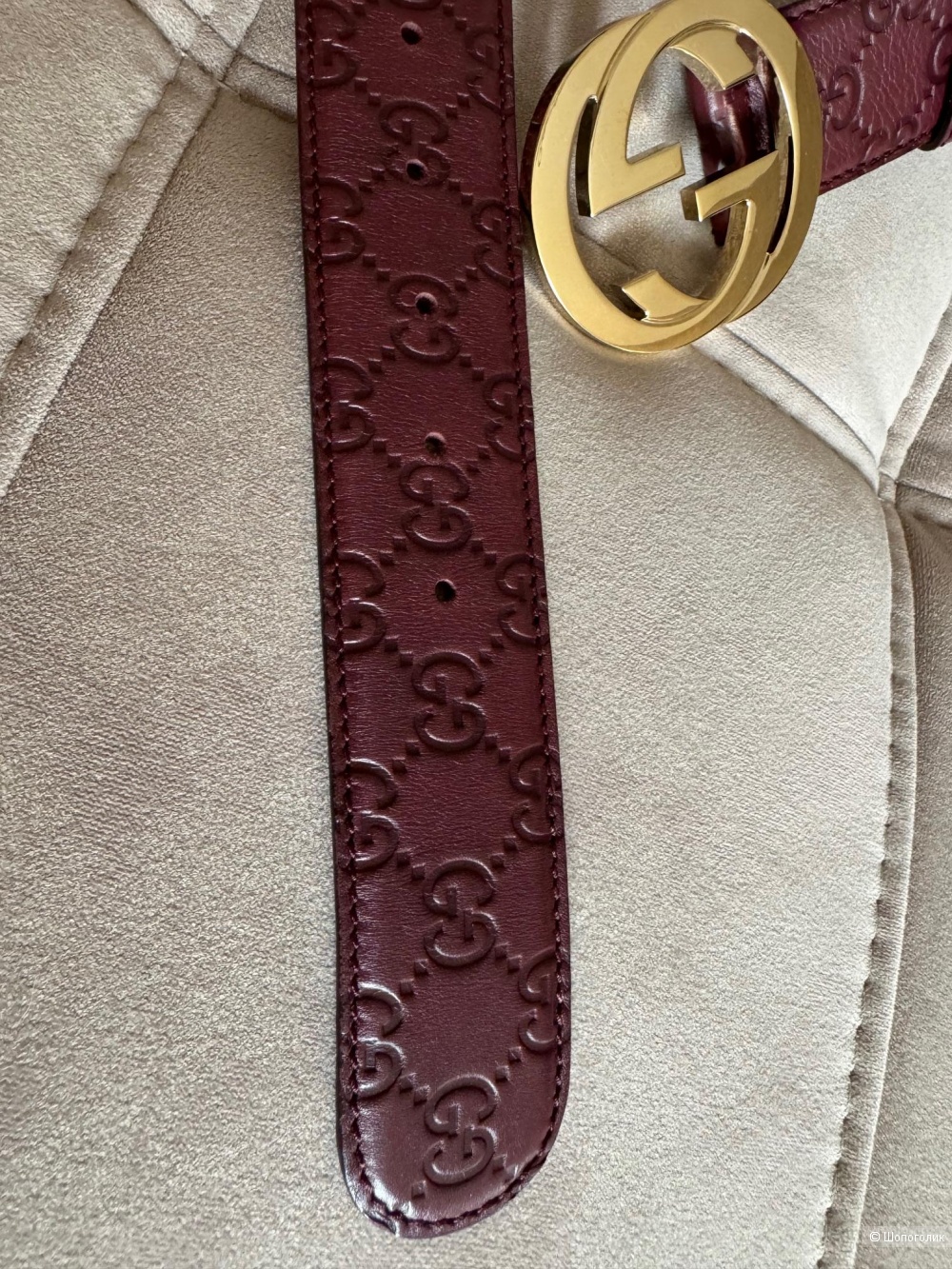Ремень GUCCI размер 85