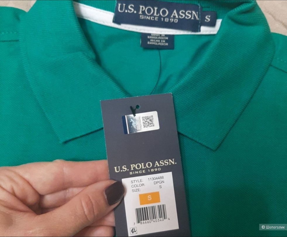 Поло мужское us polo ass.  р. S