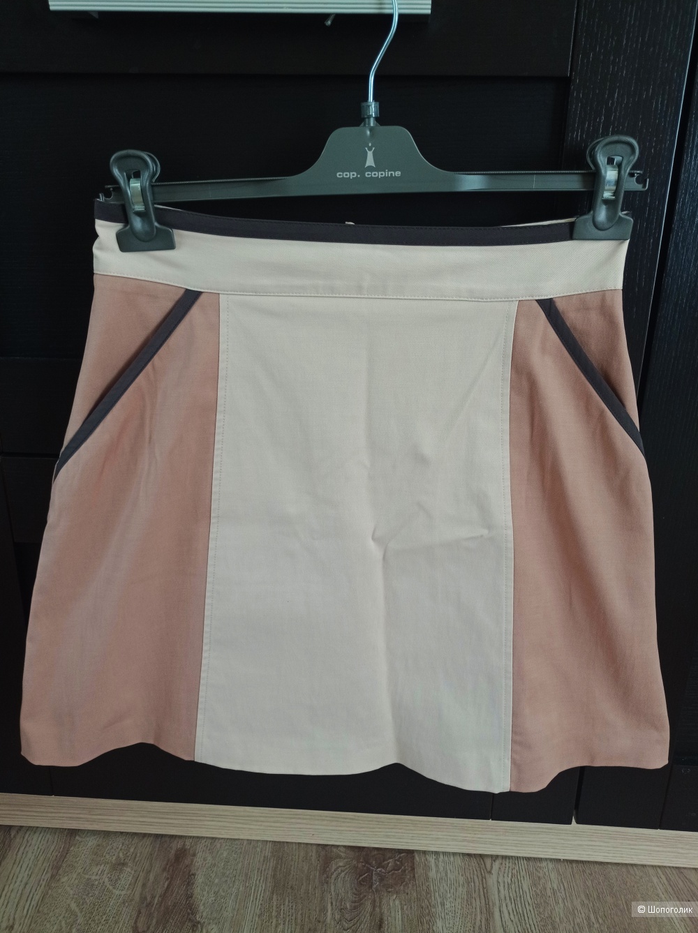 Летняя юбочка шведского бренда Н&М, 44-46 размер , А-образный силуэт.