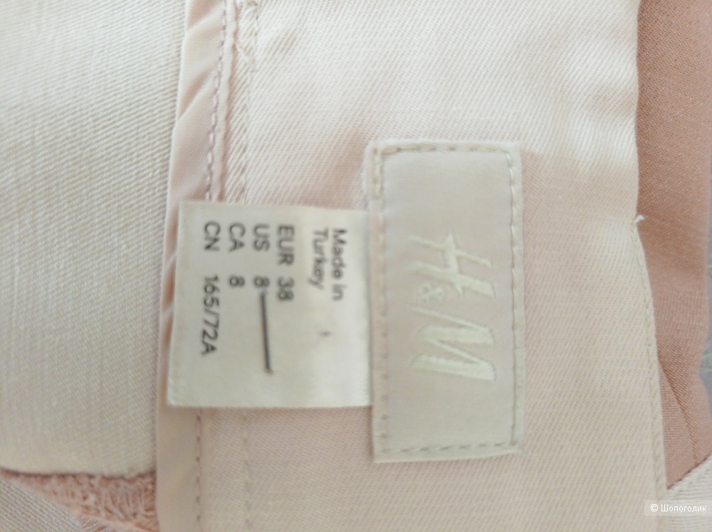 Летняя юбочка шведского бренда Н&М, 44-46 размер , А-образный силуэт.