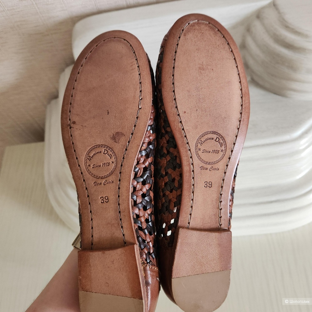 Балетки Massimo dutti р: 38 по ст. 24,3