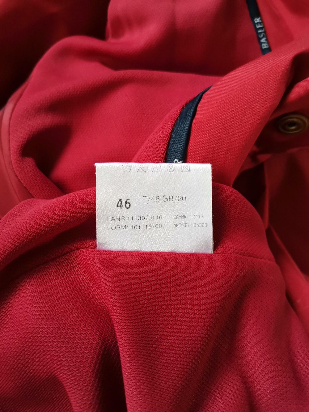 Куртка, ветровка Basler, размер 54, 56 росс.