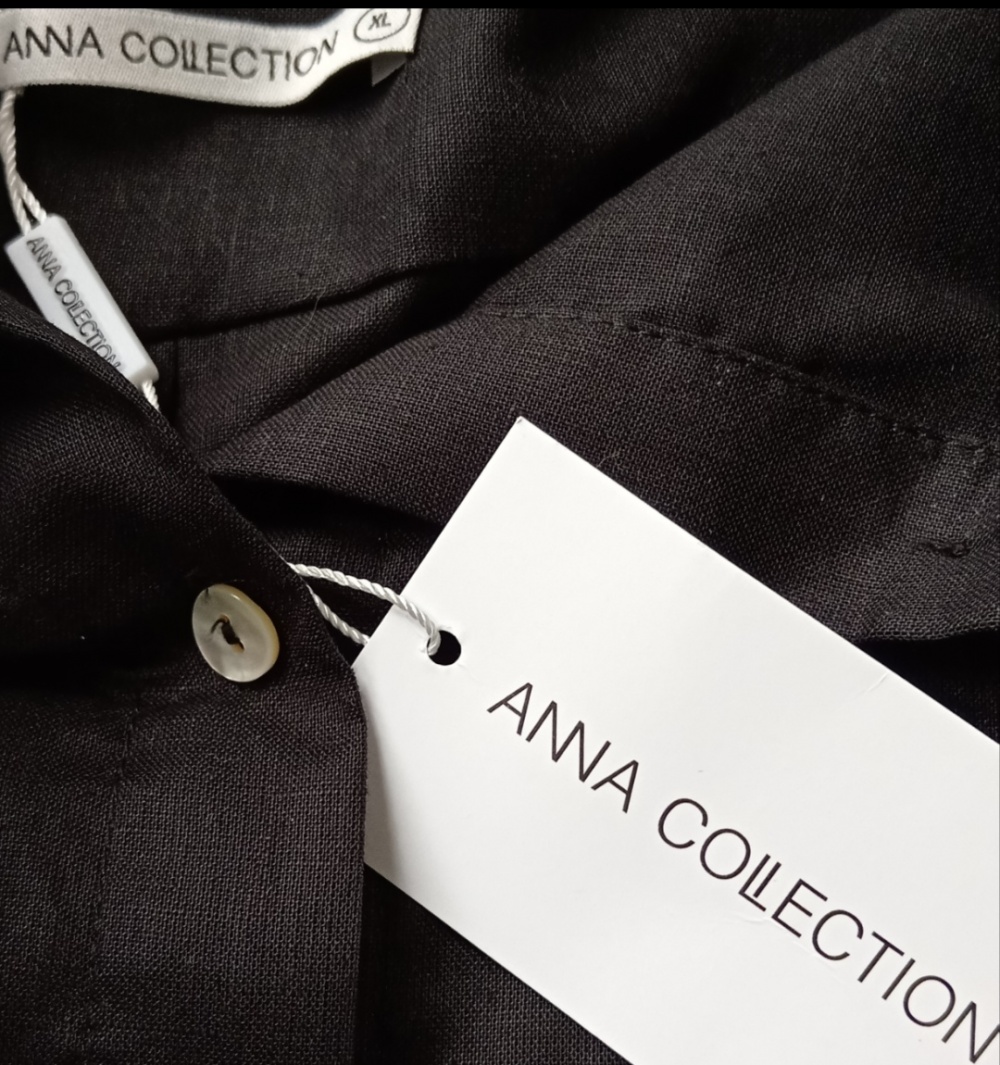 Льняная рубашка Anna Collection размер XL