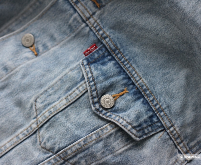 Джинсовая куртка DAD TRUCKER бренда Levis, размер M