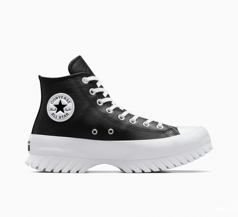 Кожаные кеды Converse р.41-41,5